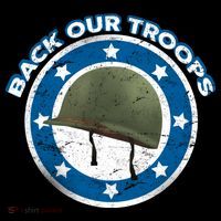 Back Our Troops Poster