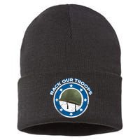 Back Our Troops Sustainable Knit Beanie