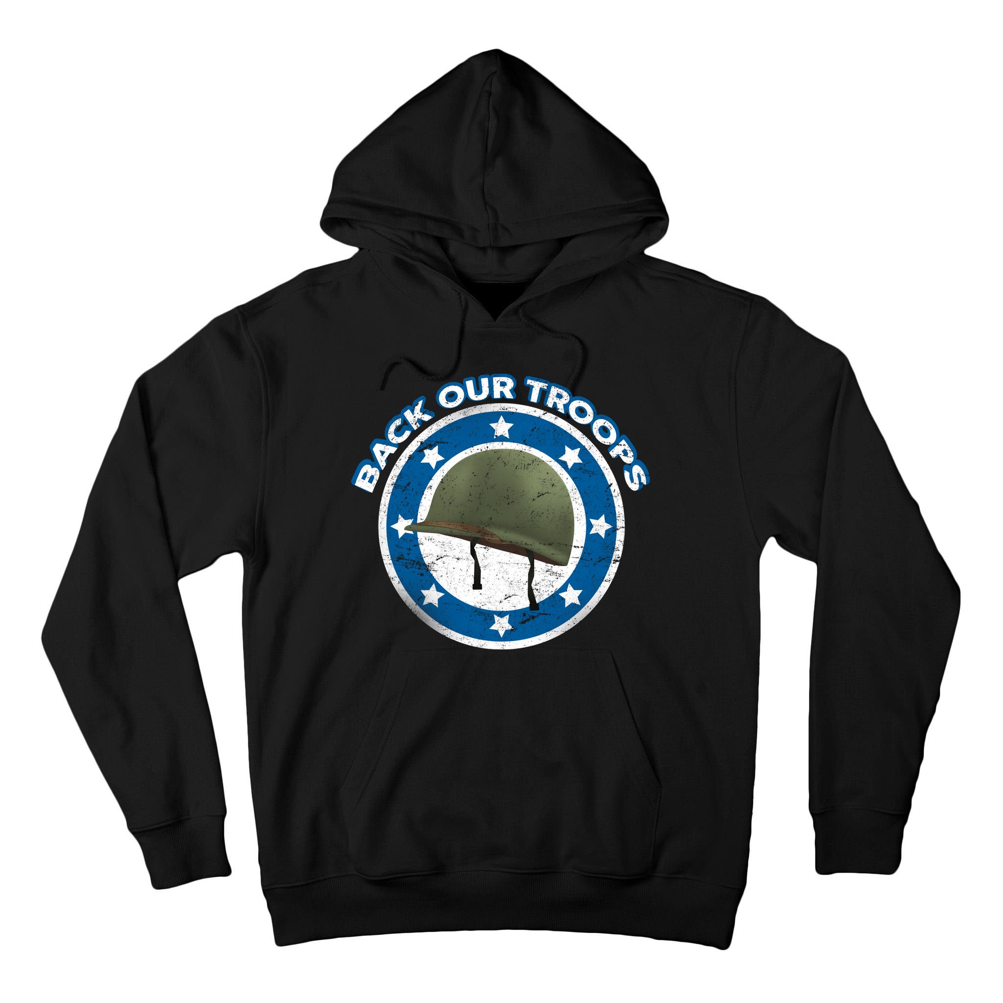 Back Our Troops Tall Hoodie