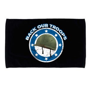 Back Our Troops Microfiber Hand Towel