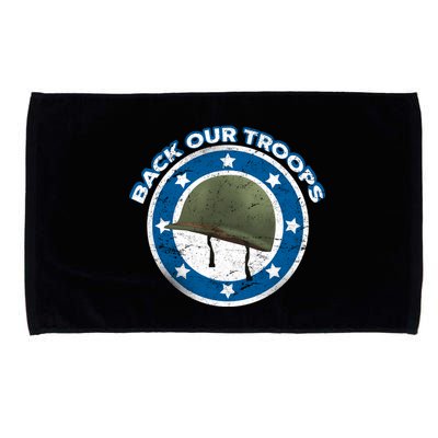 Back Our Troops Microfiber Hand Towel