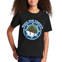 Back Our Troops Kids T-Shirt