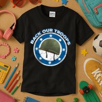 Back Our Troops Kids T-Shirt
