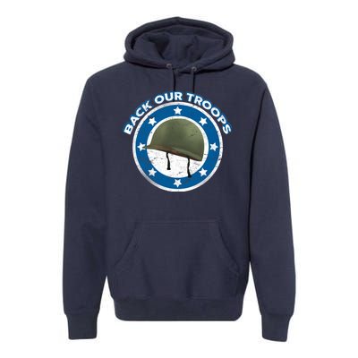 Back Our Troops Premium Hoodie