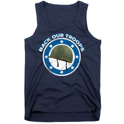 Back Our Troops Tank Top