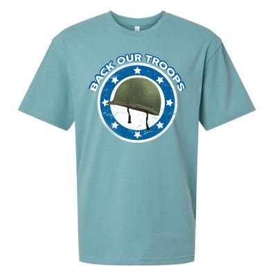 Back Our Troops Sueded Cloud Jersey T-Shirt