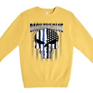 Back The Blue Premium Crewneck Sweatshirt