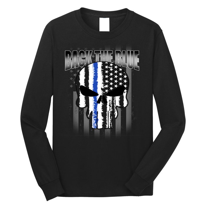 Back The Blue Long Sleeve Shirt