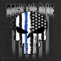 Back The Blue 11oz C Handle Ceramic Mug