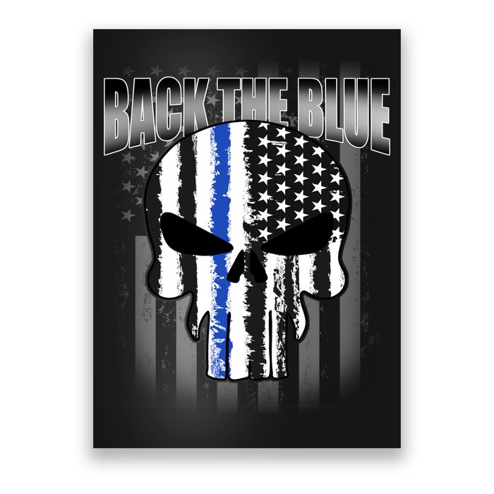 Back The Blue Poster