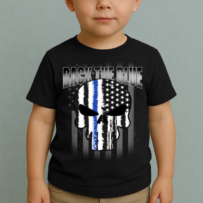 Back The Blue Toddler T-Shirt