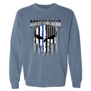 Back The Blue Garment-Dyed Sweatshirt