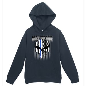 Back The Blue Urban Pullover Hoodie