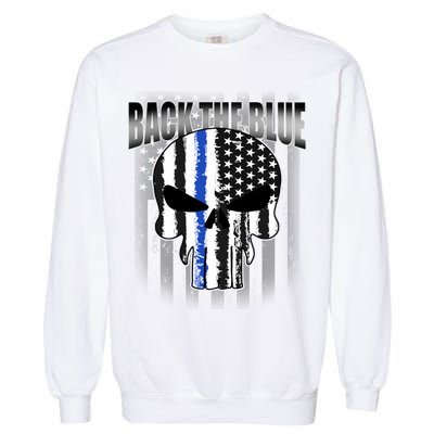 Back The Blue Garment-Dyed Sweatshirt