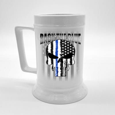 Back The Blue Beer Stein