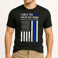 Back The Blue Best Friend Of A Police Officer Cooling Performance Crew T-Shirt