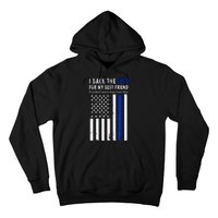 Back The Blue Best Friend Of A Police Officer Hoodie