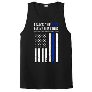 Back The Blue Best Friend Of A Police Officer PosiCharge Competitor Tank