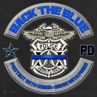 Back The Blue Police Protect And Serve 11oz C Handle Ceramic Mug