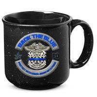 Back The Blue Police Protect And Serve 15oz Campfire Ceramic Mug