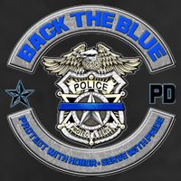 Back The Blue Police Protect And Serve 15oz Campfire Ceramic Mug
