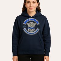 Back The Blue Police Protect And Serve Hoodie