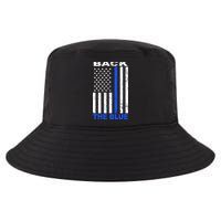 Back The Blue Support Our Police Cool Comfort Performance Bucket Hat