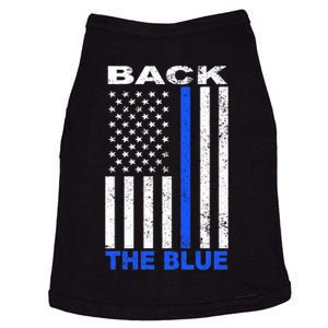 Back The Blue Support Our Police Doggie Tank