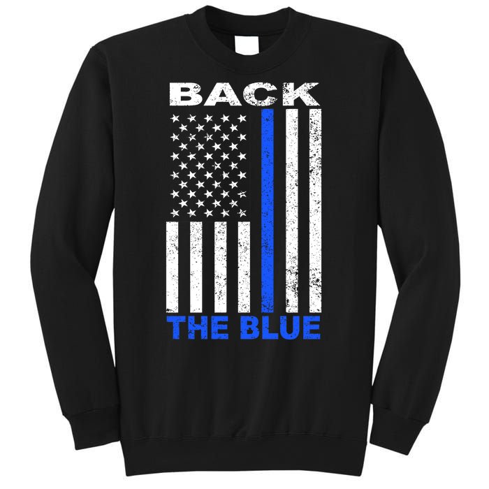 Back The Blue Support Our Police Sweatshirt