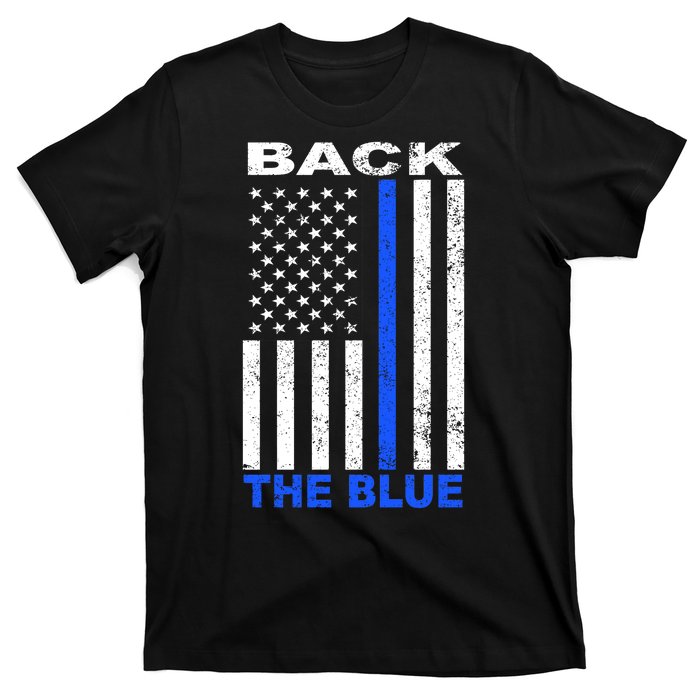 Back The Blue Support Our Police T-Shirt