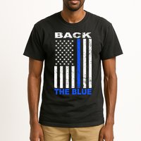 Back The Blue Support Our Police Tall T-Shirt