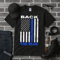 Back The Blue Support Our Police Tall T-Shirt