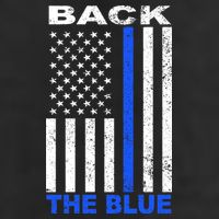 Back The Blue Support Our Police Adult Drive Performance Visor