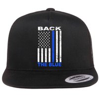 Back The Blue Support Our Police Flatbill Hat