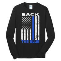 Back The Blue Support Our Police Tall Long Sleeve T-Shirt