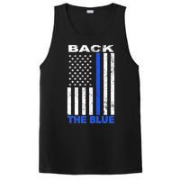 Back The Blue Support Our Police PosiCharge Competitor Tank