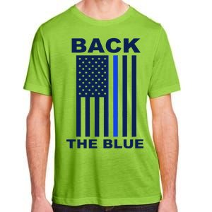 Back The Blue US Thin Line Support Cops Adult ChromaSoft Performance T-Shirt