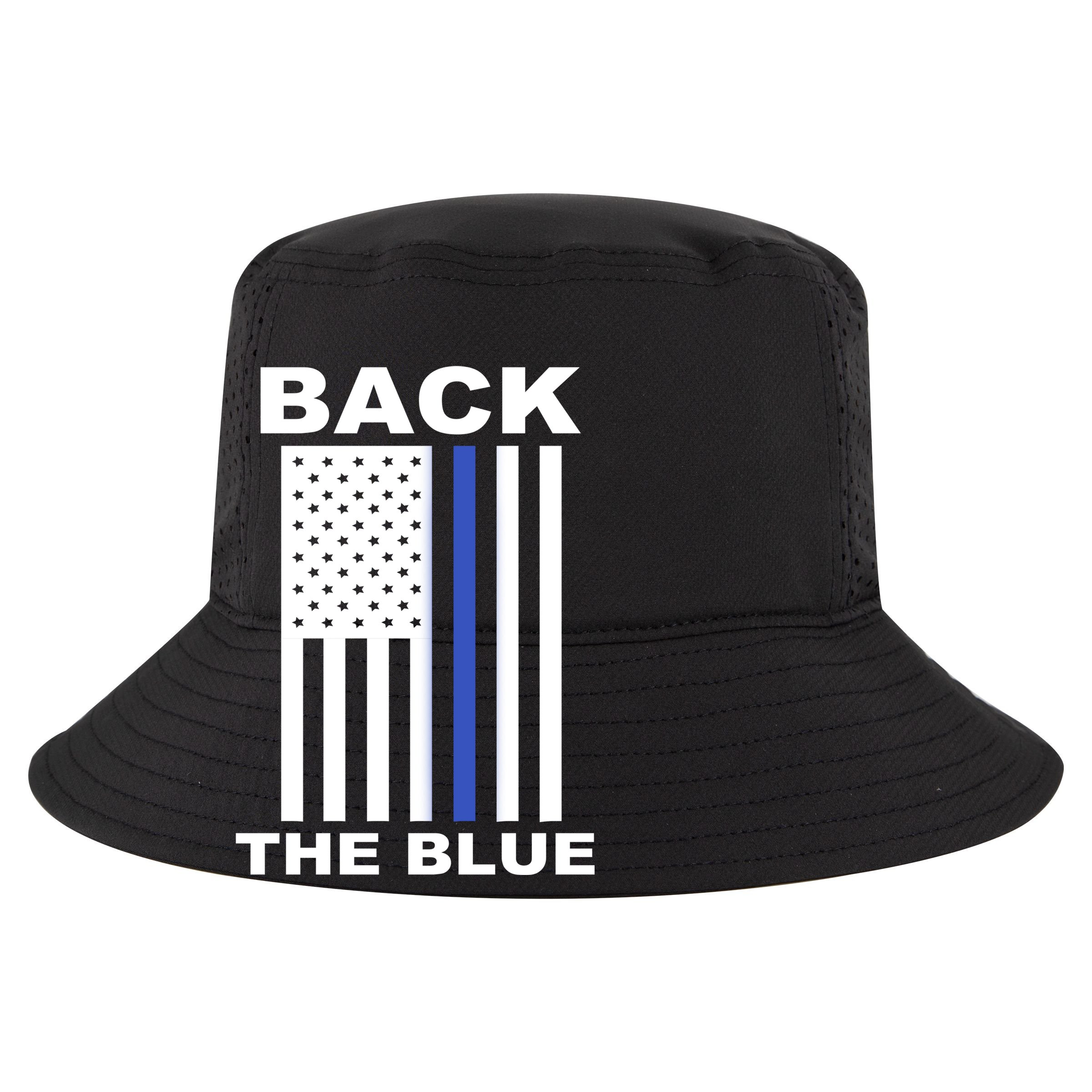 Back The Blue US Thin Line Support Cops 15oz Campfire Ceramic Mug