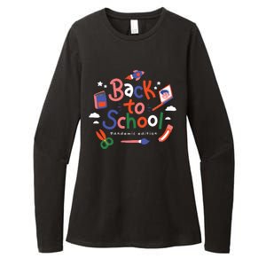 Back To School Pandemic Edition Womens CVC Long Sleeve Shirt