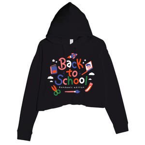 Back To School Pandemic Edition Crop Fleece Hoodie