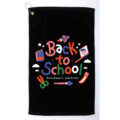 Back To School Pandemic Edition Golf Towel