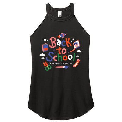 Back To School Pandemic Edition Women's Perfect Tri Rocker Tank