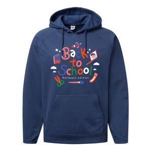 Back To School Pandemic Edition Performance Fleece Hoodie