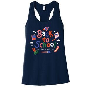 Back To School Pandemic Edition Women's Racerback Tank