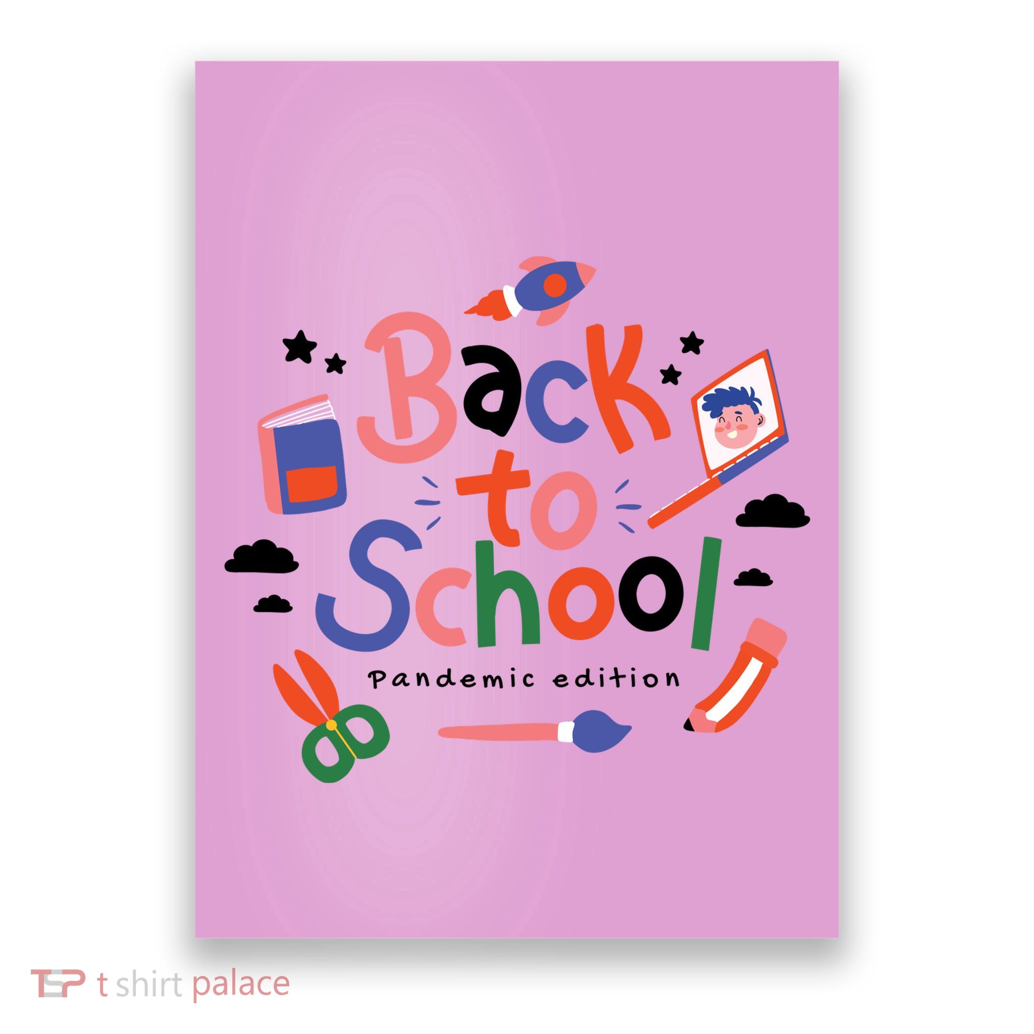 Back To School Pandemic Edition Poster