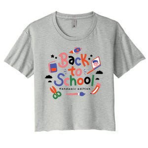 Back To School Pandemic Edition Women's Crop Top Tee