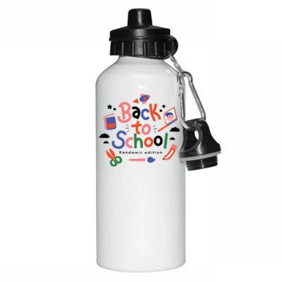 Back To School Pandemic Edition Aluminum Water Bottle 