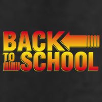 Back To School Parody Logo Adult Drive Performance Visor