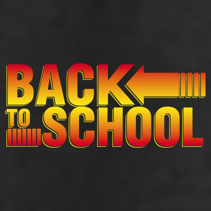 Back To School Parody Logo Adult Drive Performance Visor