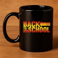 Back To School Parody Logo 11oz C Handle Ceramic Mug
